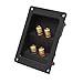 Produktbild DealMux quadratische Car Audio Lautsprecher Boxspring Binding Post 4 Klemme Connector Board