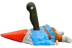 PiniceCore Zombie Zwerg GNOME Statue Attraktive Nicht Verblassende Zwerg Zombie-skulptur Ornament-Dekoration Für