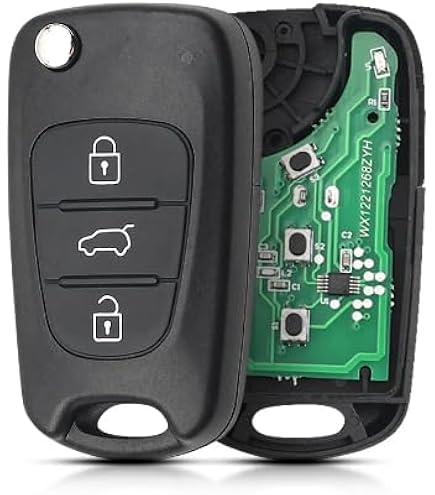 Guscio chiave a quattro pulsanti - adatto per Hyundai