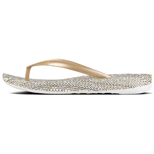 snake print flip flops