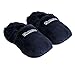 Produktbild Thermo Sox aufheizbare Hausschuhe Gr L 41-45 / Marineblau Körnerpantoffeln für Mikrowelle und Ofen - Mikrowellenhausschuhe Wärmepantoffeln Wärmehausschuhe Supersoft