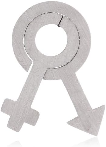 Cored E53 Unisex Pendant Stainless Steel without Chain