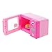 Produktbild Sharplace 1:12 Puppenhaus Miniatur Mikrowellenherd für Puppenstube Küchen Zubehör, Kinder Rollenspiele Spielzeug, Pink, 6,5 x 11,5 x 6,5 cm