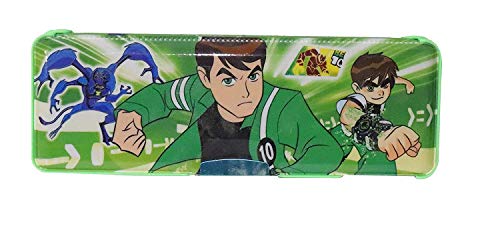 Sky Solution Dual Side Magnetic Multifunctional Pencil Box with Calculator for Kids (Ben10) RS.199 (75.00% Off) - Amazon