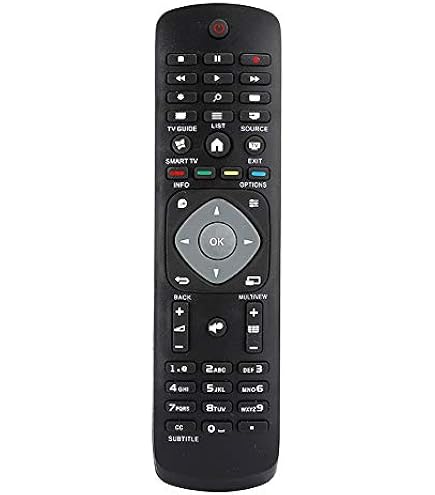 BRC0984501/01 Telecomando Ricambio Per TV Philips Serie PUS7956, PUS8106, PUS7406, PUS7906 – Sostitutivo, Nessuna Programmazione - 2