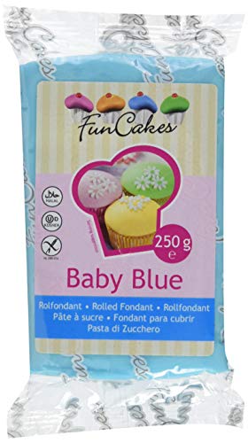 Preisvergleich Produktbild FunCakes Fondant, babyblau, 250 g