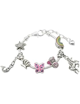 Geburtstags-Armband, Charm-Armband für Kinder und Mädchen