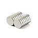 Produktbild Sunkee 10Pcs Small Round NdFeB Neodymium Magnet Disc Dia 20mm x 5mm N35 Super Powerful Strong Rare Earth NdFeB Manget