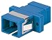 Produktbild intellinet 760607 SC Singlemode Simplex Adapter blau