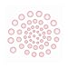 Produktbild Couture Creations Blush, selbstklebend, Pink Perlen, Pink
