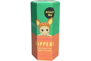 PRIME ESSENTIALS Sonny Angels I Serie Animales I 1 Mini Figurita Coleccionable Aleatoria I Mini Figuras Decorativas Hippiers Adhesivas para Móvil, Portátil o Escritorio.