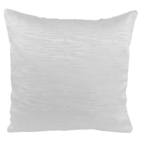 Kissenhülle weiss 50x50 cm eckig gestreift