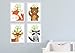 Produktbild Bild Set Waldtiere DIN A4 Tiere Wandbild K1-K4
