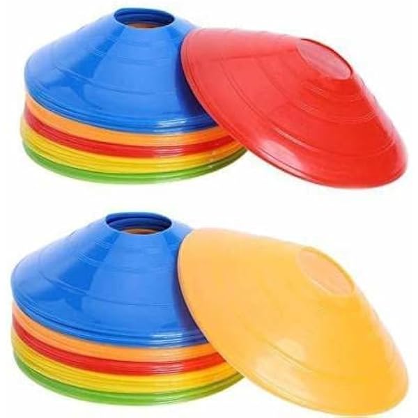 Échelle d'agilité et de Coordination Football 6 m - Accessoires d' entraînement de Football avec 10 cônes - entraînement pour Le Football et Accessoires et équipements de Football