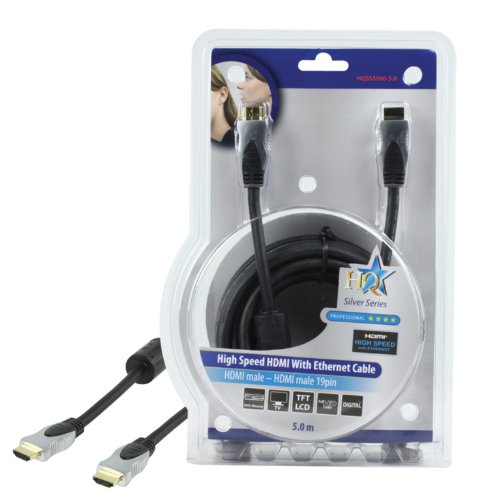 Preisvergleich Produktbild HQ HDMI-Kabel mit Ethernet 5 m