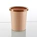 Produktbild DTH Mülleimer Bin Haushalt Badezimmer Unlocked Kunststoff Küche Wohnzimmer Schlafzimmer WC Müll (beige 6L, 10L) (größe : 10L)