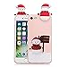 Produktbild Carols iPhone 7/8 Hüll, für iPhone 7/8 (4,7 Zoll) Weihnachten Serie TPU Weihnachten Weihnachtsbaum / Schneemann / Weihnachtsmann Muster TPU Soft Haut Flexibel Haltbar Zurück Niedlich Silikon Gummi Stoßfest Bumper Ultra Slim Dünn Leicht Schutzfolie Hülle für iPhone 7/8 (4,7 Zoll) - Schneemann