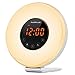 Produktbild Wake-up Light, LED Licht, Lichtwecker, Wecker mit Snooze Funktion, Radiowecker, Sonnenaufgang, Dämmerung, Nachtlicht mit Natur Sounds, FM Radio, Touch Control