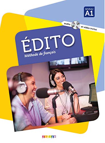 Edito 1 niv.A1 - Livre + DVD-rom Edito 1 niv.A1 - Livre + DVD-rom