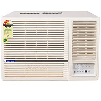 Blue Star 1.5 ton 3 star Window AC (Copper, WFB318LL, 2022, White)