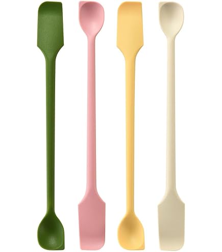 Spatola in silicone, resistente al calore, piccola spatola in silicone di qualità alimentare, utensile da cucina, raschietto resistente al calore, spatola per lattine per alimenti umidi per cucinare