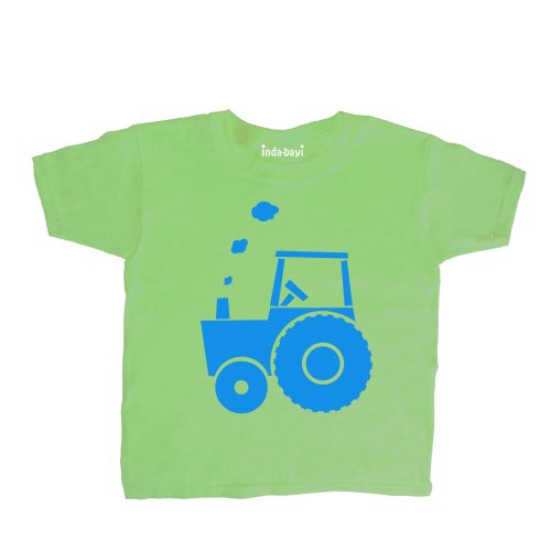 Inda-Bayi Baby-Toddler Heavy Cotton T Shirt - tractor