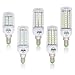 Produktbild GGSSYY-JNDP 2pcs LED Mais Birne E27 E14 Kerzenlicht 220 V SMD 5730 Dekoration Lampe Für Kronleuchter Scheinwerfer 12 24 36 48 56 69 LEDs