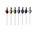 Produktbild Karma Keepers 7 Kerze Magick Ritual Pins Voodoo Puppe Pins Totenkopf Top Salbei gereinigt, 5,1 cm