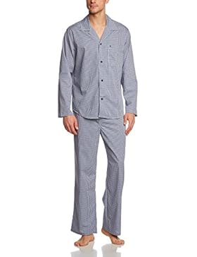 Seidensticker Herren Zweiteiliger Schlafanzug Pyjama lang