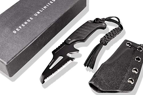 SDG - Cuchillo de rescate "Titanium" con recubrimiento de carburo de titanio