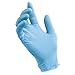 Produktbild Nitrilhandschuhe 100 Stück Box (M, Nitril blau) Einweghandschuhe, Einmalhandschuhe, Untersuchungshandschuhe, Nitril Handschuhe, puderfrei, ohne Latex, unsteril, latexfrei, disposible gloves, blu