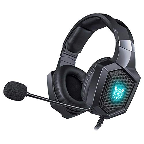 Gaming Headset For PS4,Wired Stereo Over-Ear Headphones,with Mic LED Light Noise Cancelling For PC, MAC, PS4, Xbox One, Android And IPhone