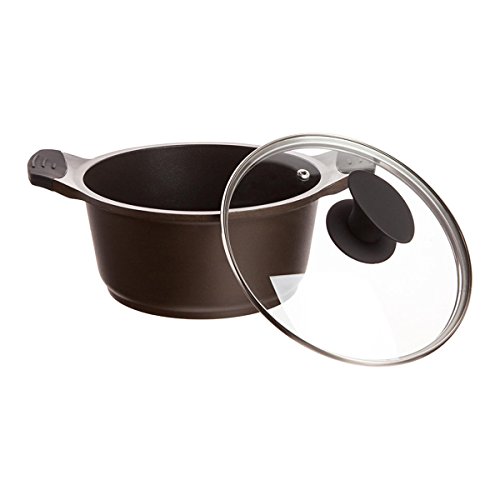 Bergner Sacher – Simmertöpfe aluminium glasdeckel 20×10 cm induktionsgeeignet - 2