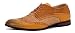 Produktbild Herren Brogues Smart Büroschuhe Freizeit Hochzeitskleid Party UK Größe - Herren, Braun, 7 UK / 41 EU