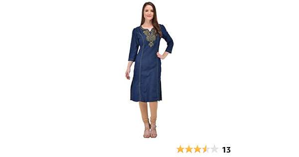Buy Style Souk Denim Kurti With 