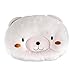 Dianoo Good Quality Hot Soft Cotton&Velvet Newborn Baby Anti-roll Pillow Prevent Flat Head Sleeping Positioner Cute Bear - pink