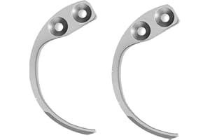 JOCXZI Label Separator - 2 Pieces Manual Alarm Remover Clothes Hanger Anti-theft Magnetic Closure Stainless Steel Ideal for Clothes and Shoes
