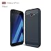 Produktbild TianTa Galaxy A7 2017 Hülle Carbon Fiber Look Ultra Slim Leicht Anti-Scratch Hülle Gummi TPU Phone Case für Samsung Galaxy A7 (2017) / A720F (5.7") - Navy Blau