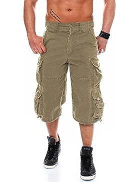 Jet Lag Herren Shorts 007 3/4-lang, Cargoshorts