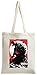 Produktbild godzilla in the city Tote Bag