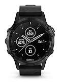 reloj garmin fenix 5x zafiro el corte ingles  010-01988-07 fēnix 5 Plus Zafiro, Negro con Correa de Cuero Negra