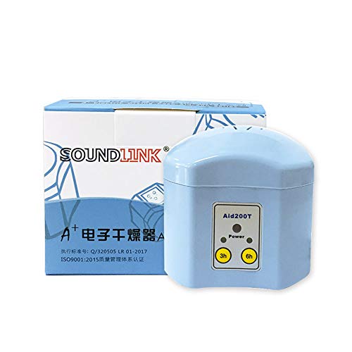 Preisvergleich Produktbild LoveVV Hörhilfe Trockner 3 / 6-Stunden-Zeitschaltuhr Trocknung elektronische Box Entfeuchter Trockner Trockner Schutz in Ohr Kopfhörer