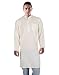 Handmade Cotton Striped Kurta Off-White Weaved XXXX-Large For Men By Rajrang RS.799.00