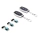 Produktbild Homyl 433mhz Funkschalter Set,2pcs Fernbedienung Schalter mit 3pcs Empfängermodul Funkfernbedienung