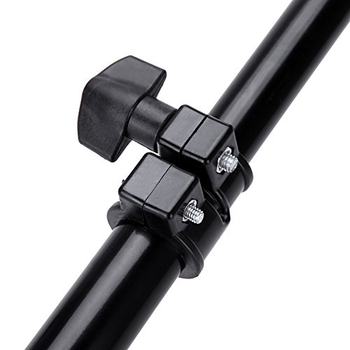 Anself Dreibein-Ständer für Übungsköpfe für Friseure, verstellbar, inkl. Halteklaue - 5