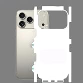 Coverzone iPhone 17 Pro ile Uyumlu Şeffaf &ndash; Arka Y&uuml;zey Koruma &Ccedil;izilmez, Darbe Emici, İnce ve Hafif Şeffaf Kaplama