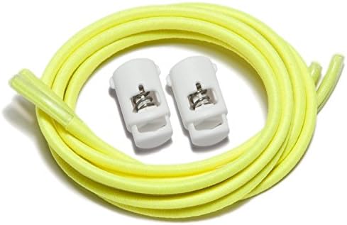 Speedlaces iBungee Stretch Laces - Neon Yellow, 30 Inch