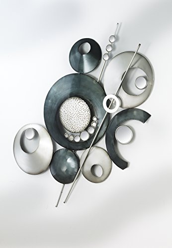Wandbild Metalldekoration Metallbild Wanddeko Wandhänger Kunstobjekt