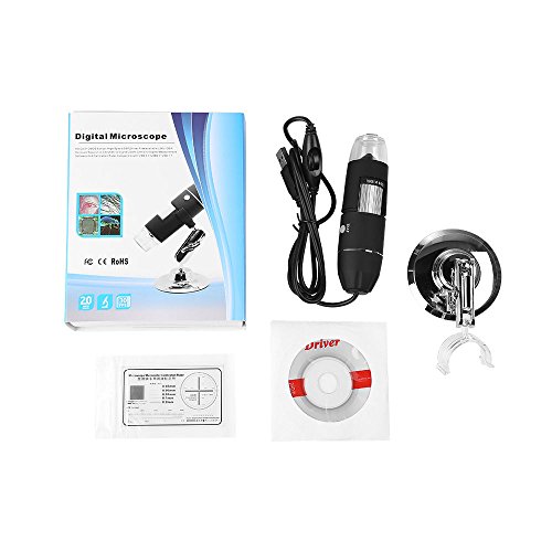 1000 x microscopio usb digitale portatile endoscopio mini video camera 8LED per PC smartphone Android
