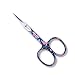 Credo Solingen Tower Tip Cuticle Scissors 8 cm – Flowers, Matt Chrome